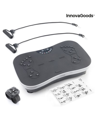 Plataforma Vibratoria de Entrenamiento con Accesorios y Guía de Ejercicios Vybeform InnovaGoods VYBEFORM Model (Reacondicionad