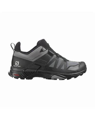 Heren trail hardloopschoenen (berglopen) Salomon X Ultra 4 Zwart