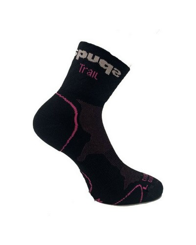 Calzini Sportivi Spuqs Coolmax Protect NR Nero Rosa