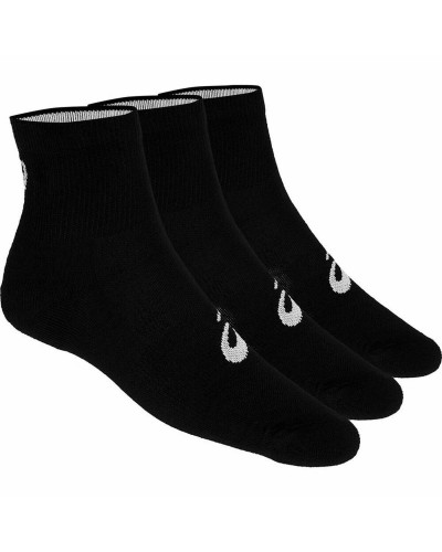 Sports Socks Asics Quarter 3PPK Black