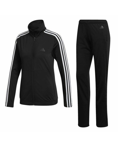 Chándal Mujer Adidas Three Stripes Negro