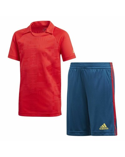 Träningsoverall, Barn Adidas Originals Blå Röd