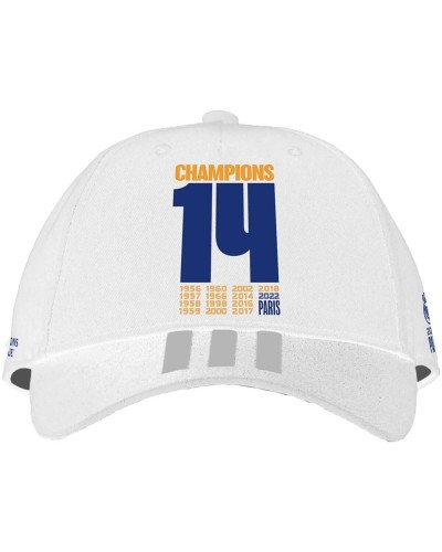 Träningskeps Adidas Real Madrid UCL Champions Vit One size