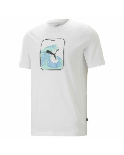 Shirt Puma Graphics Wave Wit Mannen