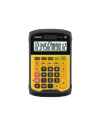 Calculatrice Casio WM-320MT Jaune 16,8 x 10,8 x 3,3 cm