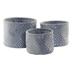 DKD Home Decor Cesta de Poliéster Mason para Organización y Decoración
