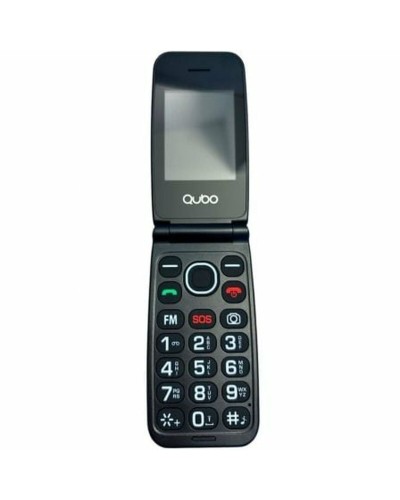 Mobiltelefon för seniorer Qubo NEONWBK 4G 2,4" 32 GB Svart