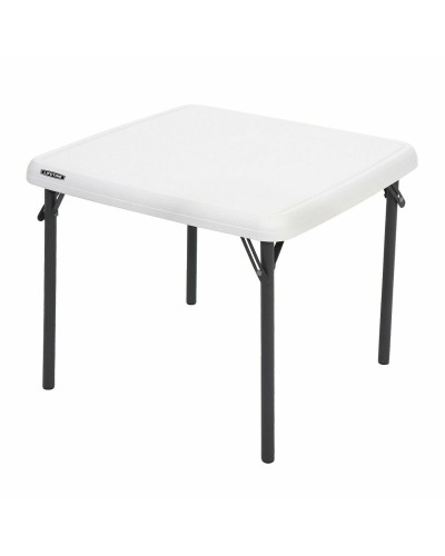 Mesa Infantil Lifetime Plegable Blanco Acero Plástico 61 x 61 x 53,5 cm