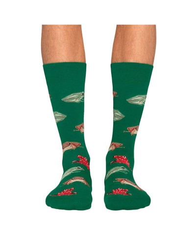 Sports Socks Jimmy Lion Frogs Green