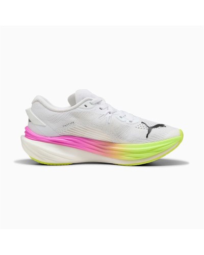 Scarpe da Running per Adulti Puma Deviate Nitro 3 Bianco