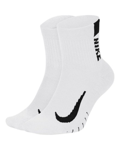 Urheilusukat Nike Multiplier Valkoinen