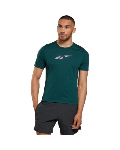 Naisten T-paita Reebok GR Athlete Vihreä (L)