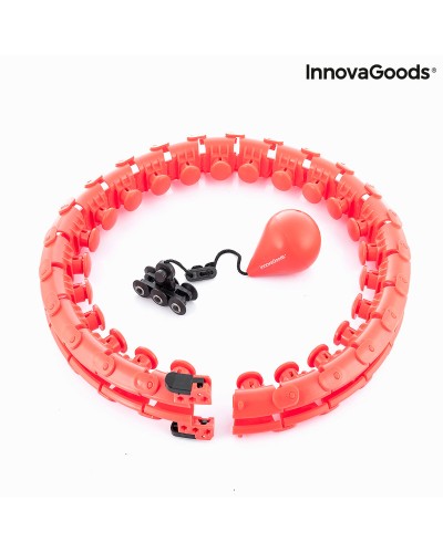 Anneau de Fitness Intelligent Réglable avec Poids Fittehoop InnovaGoods FITTEHOOP Rouge (Reconditionné B)