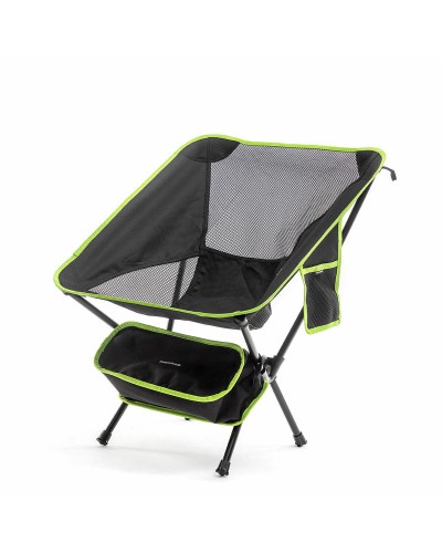 Camping Klappstuhl InnovaGoods Schwarz (Restauriert B)