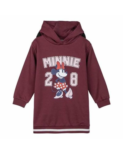 Klänning Minnie Mouse Mörkröd 7 år