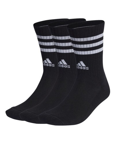 Calcetines Deportivos Adidas Cushioned Negro Unisex 3 pares