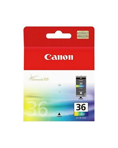 Original Tintenpatrone Canon CL-36 Gelb Türkis Magenta Dreifarbig Zyanblau/Magenta/Gelb