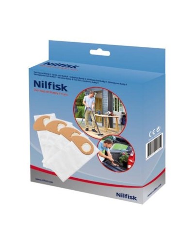 Replacement Bag for Vacuum Cleaner Nilfisk BUDDY II    4UD