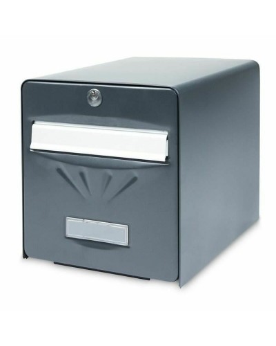 Cassetta della posta Burg-Wachter   Grigio Acciaio inossidabile acciaio galvanizzato 36,5 x 28 x 31 cm