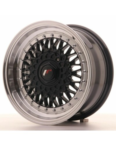 Autovelg Japan Racing Jr9 Black Zwart 15" PCD 4x100 PCD 4x108 ET20