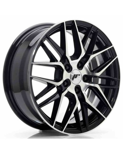 Pneu de voiture Japan Racing JR28 Noir PCD 5x100 ET35 Poli 17"