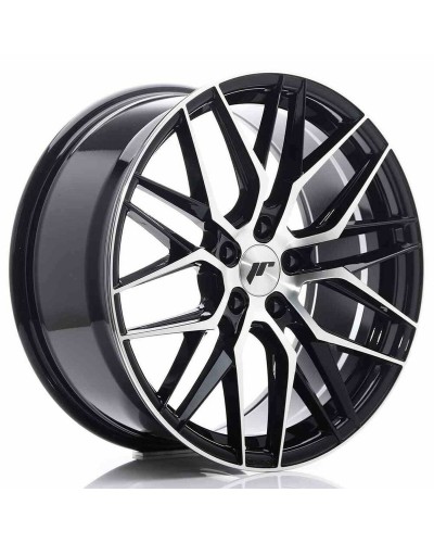 Autovelg Japan Racing JR28 Zwart PCD 5x120 ET35 Gepolijst 19"