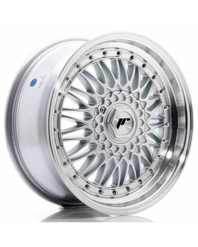 Auton renkaan vanne Japan Racing JR9 Hopeinen ET20 Kiillotettu 17"