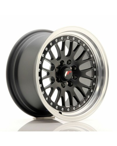 Llanta para Automovil Japan Racing JR10 Negro 15" PCD 4x100 PCD 4x108 ET20 CB 74,1