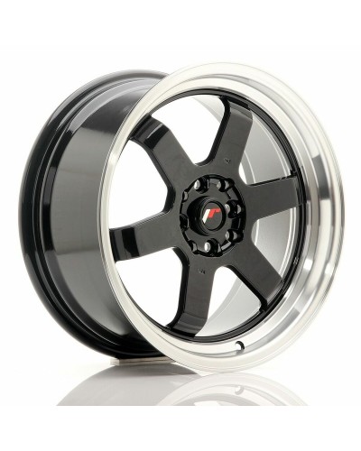 Autovelg Japan Racing JR12 Zwart PCD 4x100 PCD 4x114 ET33 CB 73,1 17"