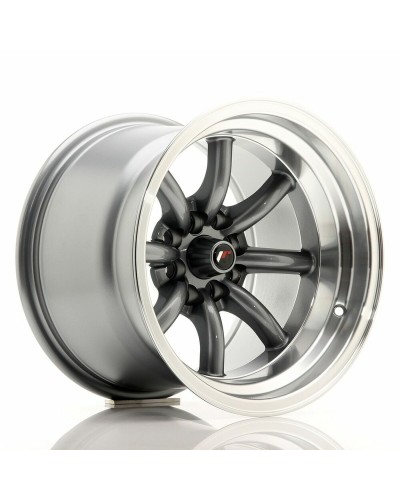 Bilfälg Japan Racing JR19 Metall 15" PCD 4x100 PCD 4x114 ET32 CB 73,1