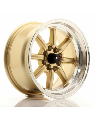 Autovelg Japan Racing JR19 Gouden 15" PCD 4x114 ET0 CB 73,1