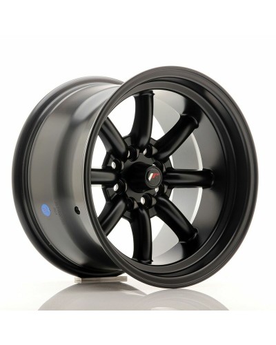 Bilfälg Japan Racing JR19 Svart 15" PCD 4x100 PCD 4x114 ET13 CB 73,1