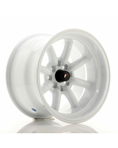Llanta para Automovil Japan Racing JR19 Blanco 15" PCD 4x100 PCD 4x114 ET13 CB 73,1