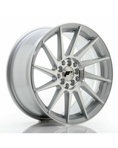 Bilfälg Japan Racing JR22 Silvrig PCD 4x114 ET35 CB 73,1 17"