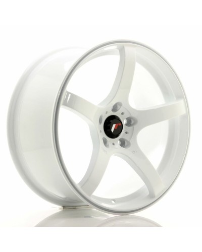 Pneu de voiture Japan Racing JR3218855H3874W Blanc 18" PCD 5x114 ET38 CB 74,1