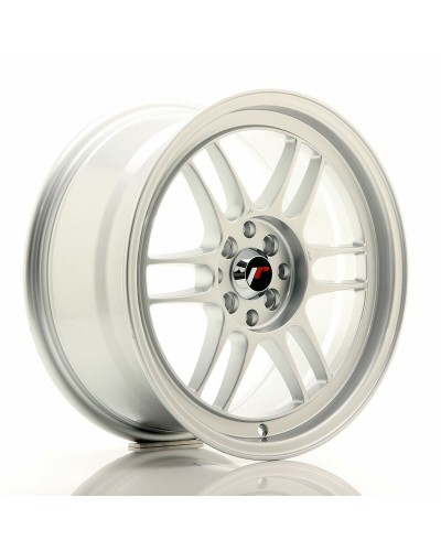 Cerchione Automobile Japan Racing JR7 Argentato PCD 4x100 PCD 4x114 ET35 17" CB 73,1