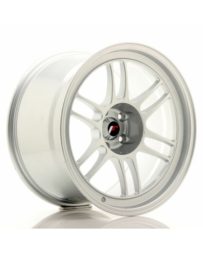 Auton renkaan vanne Japan Racing JR7 Hopeinen 18" PCD 5x114 ET15 CB 74,1