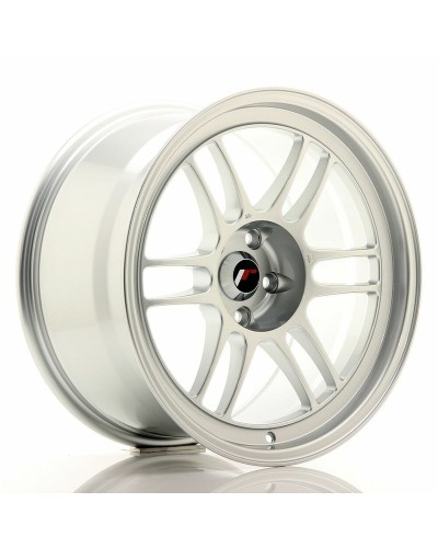 Car Wheel Rim Japan Racing JR7 Silver 18" PCD 5x114 ET15 CB 74,1