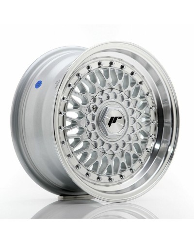 Auton renkaan vanne Japan Racing JR9 Hopeinen 15" PCD 4x100 PCD 4x108 ET20 CB 74,1