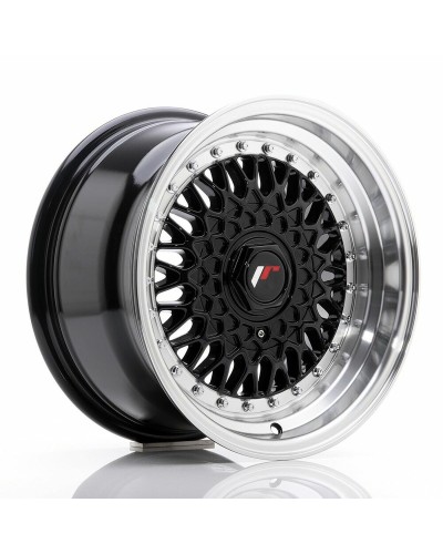 Cerchione Automobile Japan Racing JR9158142074GB Nero 15" PCD 4x100 PCD 4x108 ET20 CB 74,1