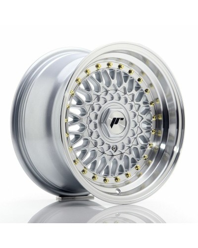 Autovelg Japan Racing Jr9 Silver Zilverkleurig 15" PCD 4x100 PCD 4x108 ET20 CB 74,1
