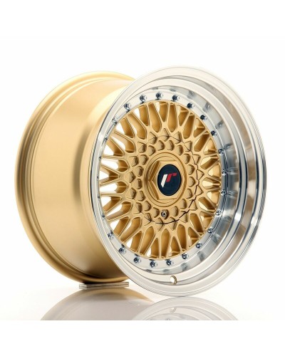Bilfälg Japan Racing Jr9 Gold Gyllene 16" PCD 4x100 PCD 4x108 ET20 CB 74,1
