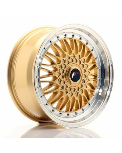 Cerchione Automobile Japan Racing JR9 Dorato PCD 4x100 PCD 4x108 ET35 CB 74,1 17"