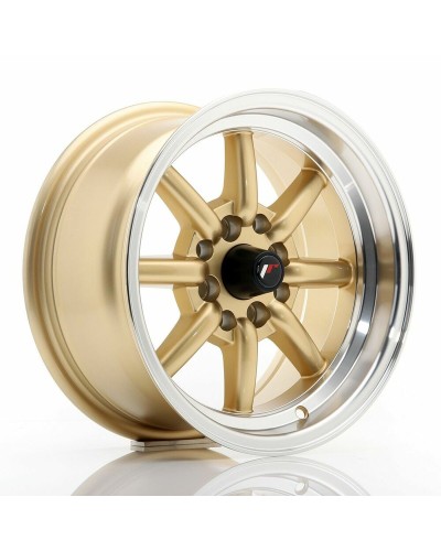 Bilfälg Japan Racing JR19147040073GDL Gyllene 14" PCD 4x100 PCD 4x114 ET0 CB 73,1