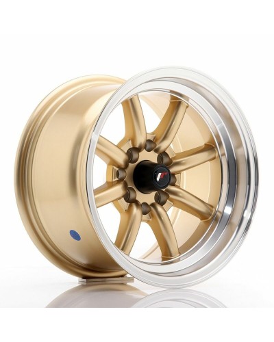 Bilfälg Japan Racing JR19 Gyllene 14" PCD 4x114 ET13 CB 73,1