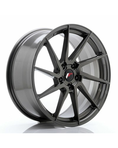 Autofelge Japan Racing JR36 Grau 20" PCD 5x120 ET35 Geschliffen CB 72,6