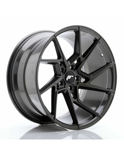 Auton renkaan vanne Japan Racing JR33 Harmaa 20" PCD 5x120 ET30 Kiillotettu CB 72,6
