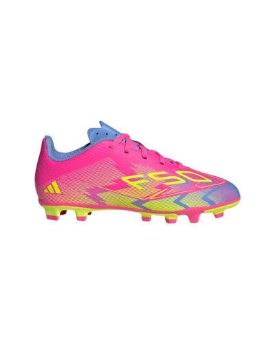 Chaussures de foot pour Enfants Adidas F50 Club Fg/Mg Fuchsia