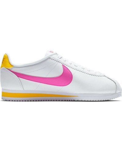 Chaussures de Running pour Adultes Nike Classic Cortez Leather Blanc