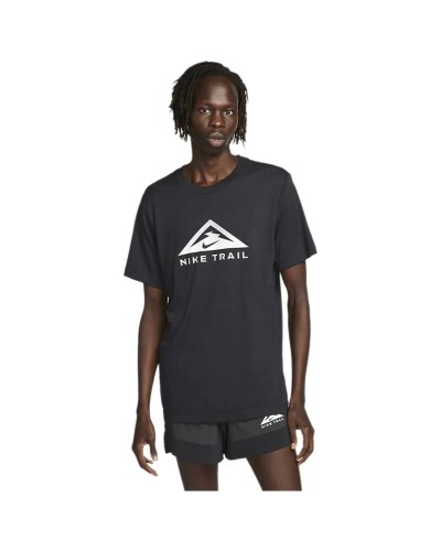 Herren Kurzarm-T-Shirt Nike Schwarz